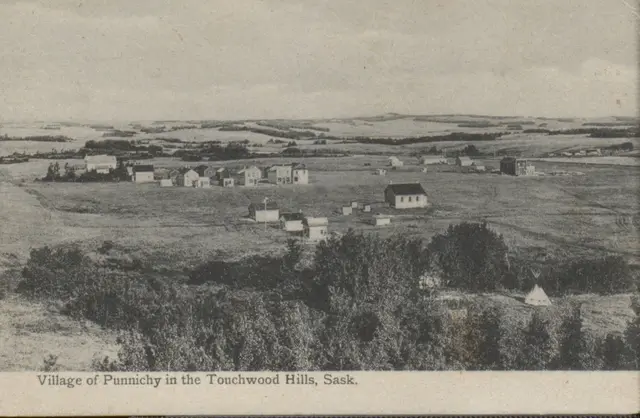 Village of Punnichy in the Touchwood Hills